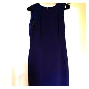 Calvin Klein Blue Work Dress
